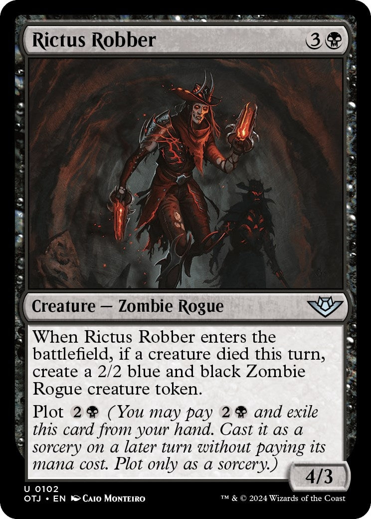 Image for Rictus Robber (Outlaws of Thunder Junction) (102) - Magic: The Gathering