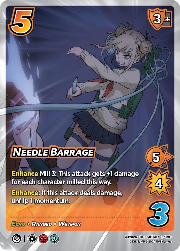 Image for Needle Barrage (UniVersus: My Hero Academia: Girl Power) (3/180) - UniVersus
