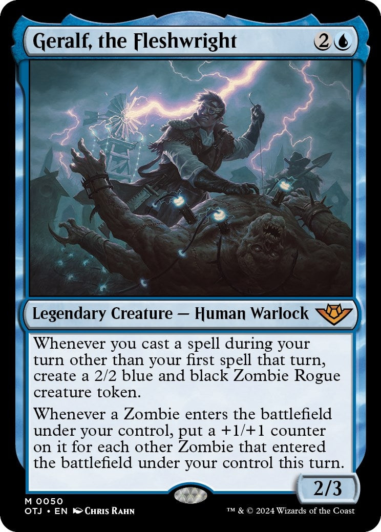 Image for Geralf, the Fleshwright (Outlaws of Thunder Junction) (50) - Magic: The Gathering