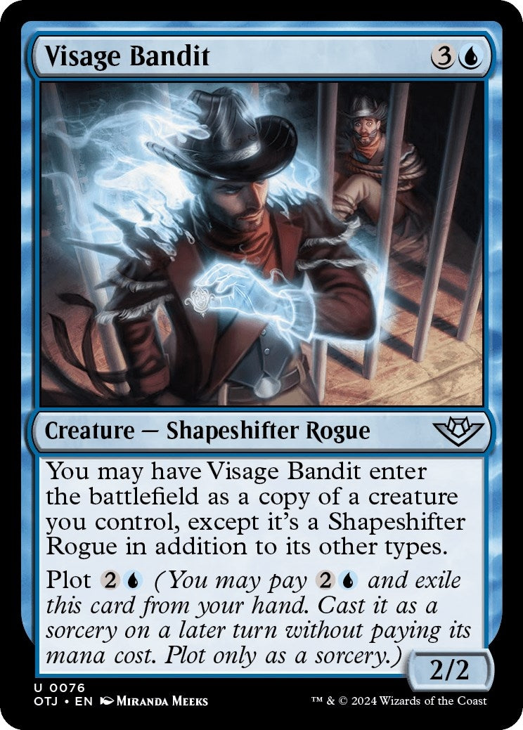 Image for Visage Bandit (Outlaws of Thunder Junction) (76) - Magic: The Gathering