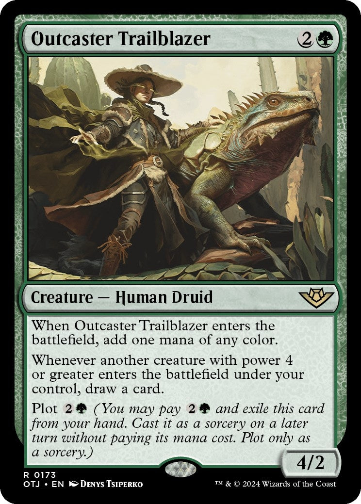 Image for Outcaster Trailblazer (Outlaws of Thunder Junction) (173) - Magic: The Gathering