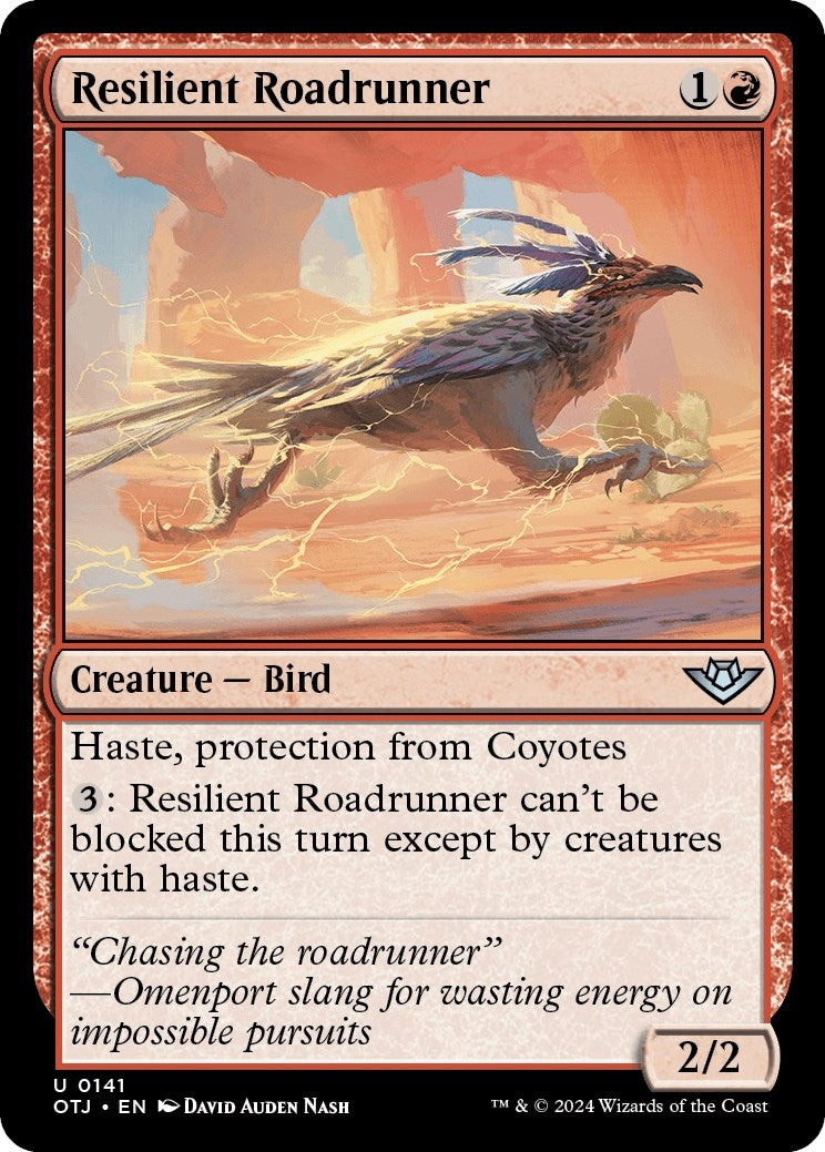 Image for Resilient Roadrunner (Outlaws of Thunder Junction) (141) - Magic: The Gathering