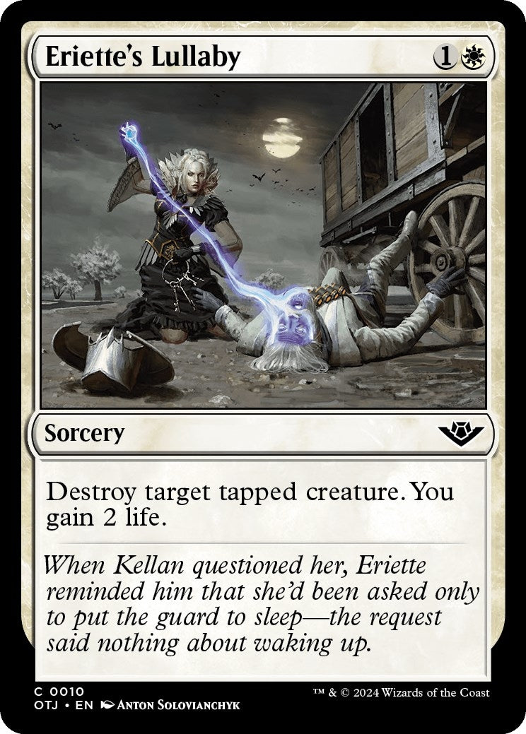 Image for Eriette's Lullaby (Outlaws of Thunder Junction) (10) - Magic: The Gathering