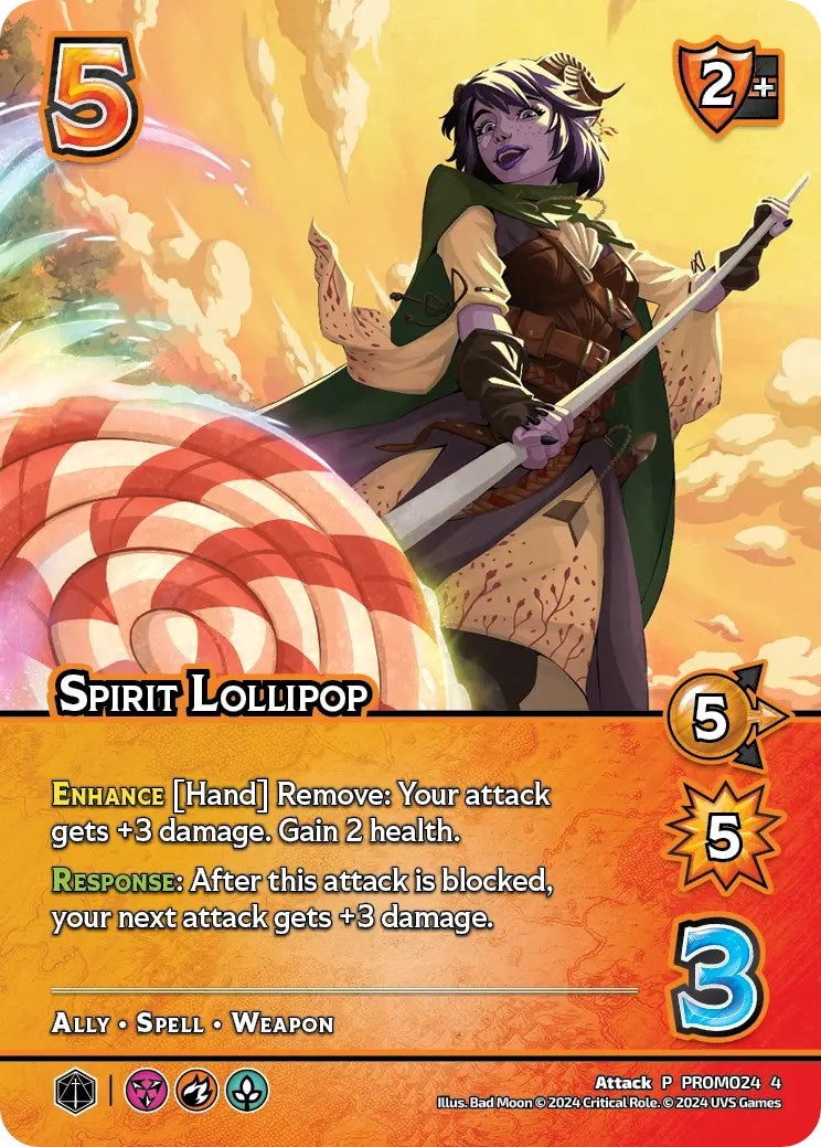 Image for Spirit Lollipop (Alternate Art) (UniVersus Promos) (PROMO24 4) - UniVersus