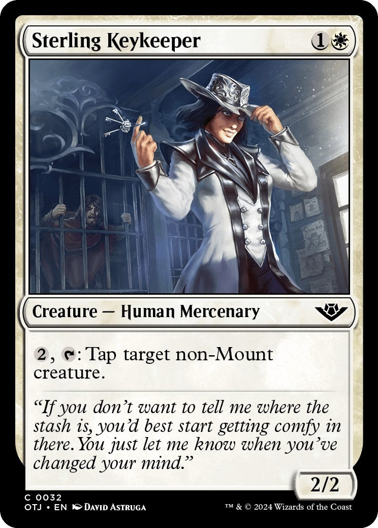 Image for Sterling Keykeeper (Outlaws of Thunder Junction) (32) - Magic: The Gathering