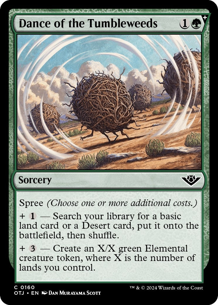 Image for Dance of the Tumbleweeds (Outlaws of Thunder Junction) (160) - Magic: The Gathering