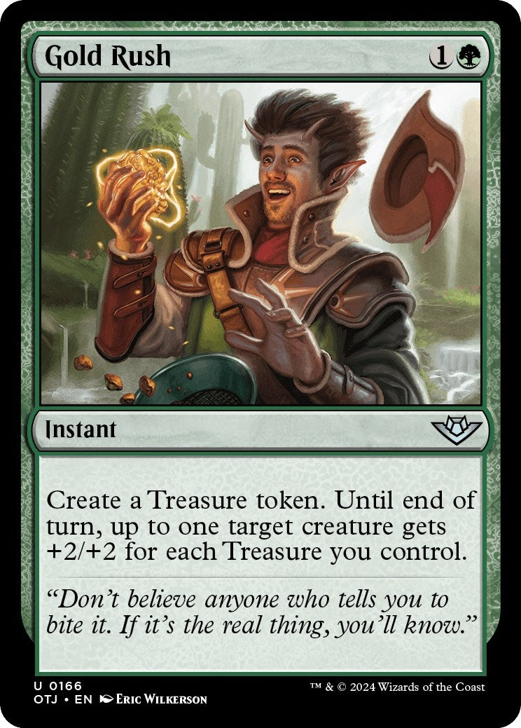 Image for Gold Rush (Outlaws of Thunder Junction) (166) - Magic: The Gathering