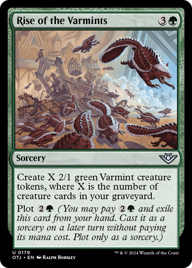 Image for Rise of the Varmints (Outlaws of Thunder Junction) (179) - Magic: The Gathering