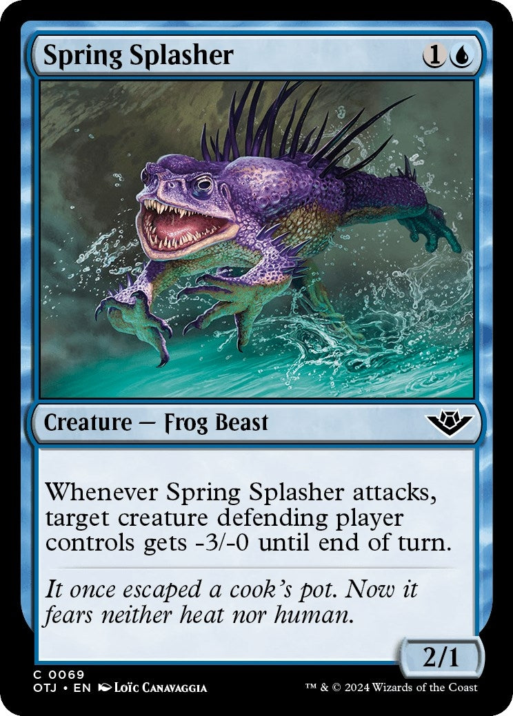 Image for Spring Splasher (Outlaws of Thunder Junction) (69) - Magic: The Gathering