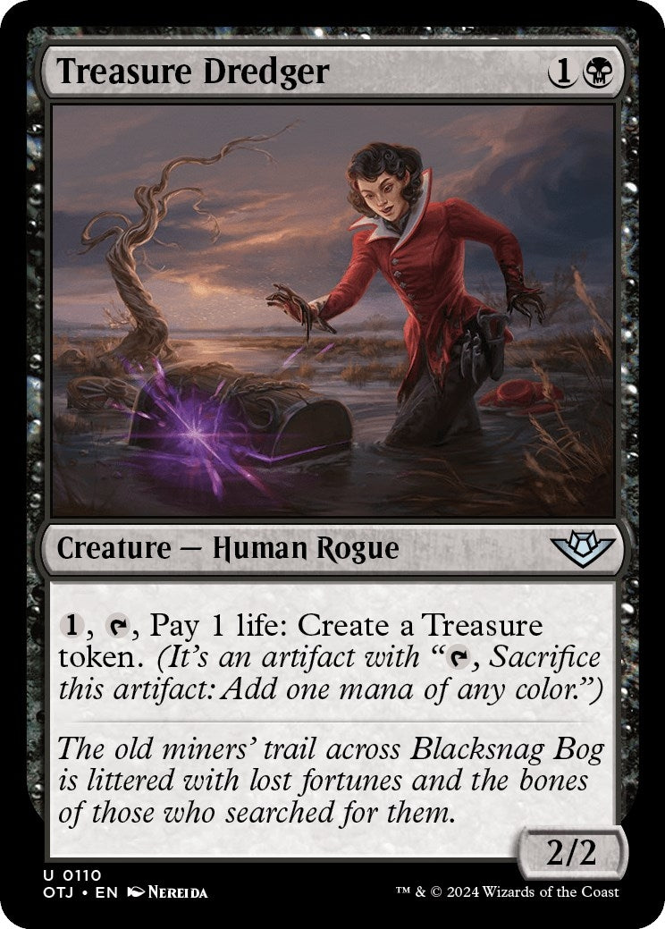 Image for Treasure Dredger (Outlaws of Thunder Junction) (110) - Magic: The Gathering