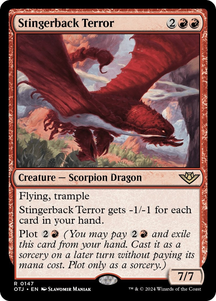 Image for Stingerback Terror (Outlaws of Thunder Junction) (147) - Magic: The Gathering