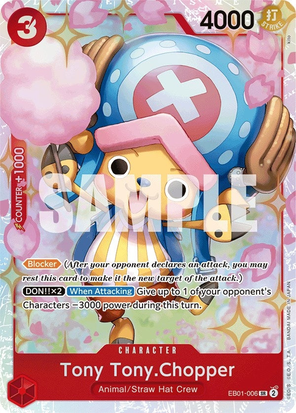 Image for Tony Tony.Chopper (Extra Booster: Memorial Collection) (EB01-006) - One Piece Card Game
