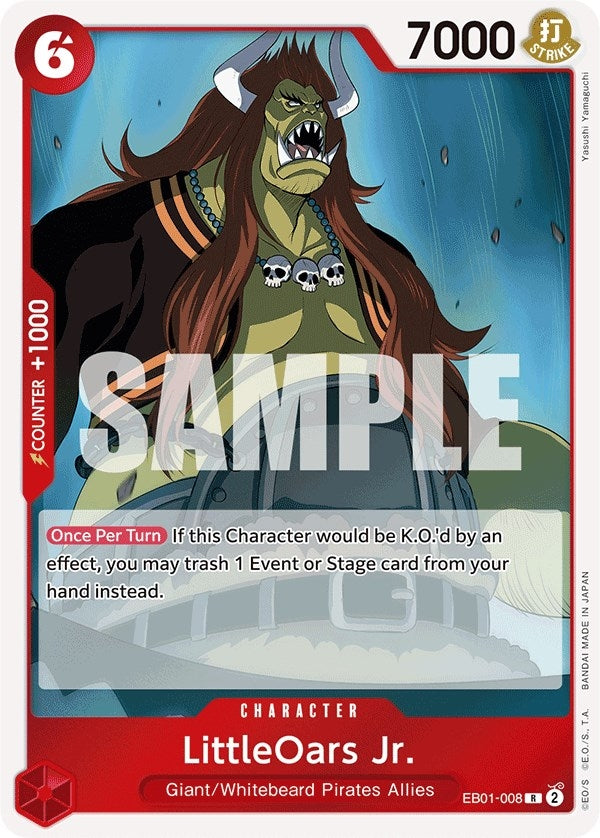 Image for LittleOars Jr. (Extra Booster: Memorial Collection) (EB01-008) - One Piece Card Game