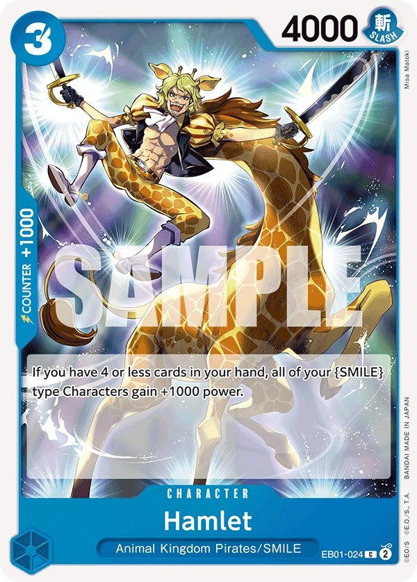 Image for Hamlet (Extra Booster: Memorial Collection) (EB01-024) - One Piece Card Game