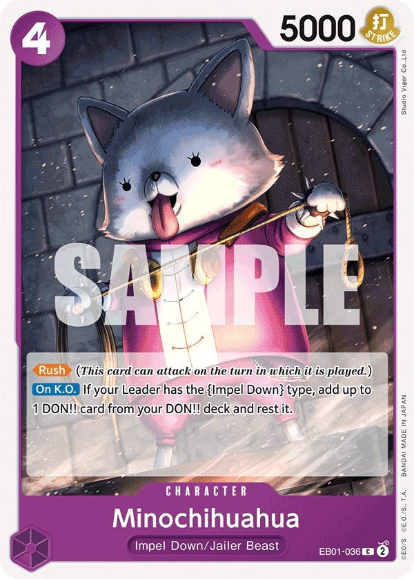 Image for Minochihuahua (Extra Booster: Memorial Collection) (EB01-036) - One Piece Card Game