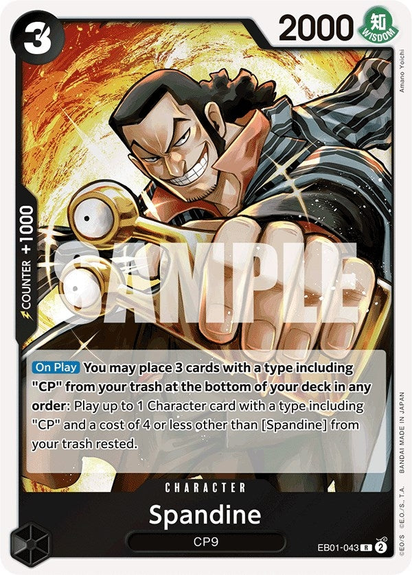 Image for Spandine (Extra Booster: Memorial Collection) (EB01-043) - One Piece Card Game