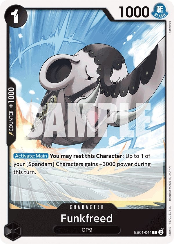 Image for Funkfreed (Extra Booster: Memorial Collection) (EB01-044) - One Piece Card Game