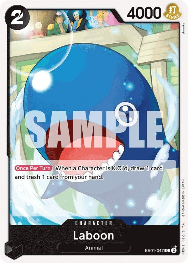 Image for Laboon (047) (Extra Booster: Memorial Collection) (EB01-047) - One Piece Card Game