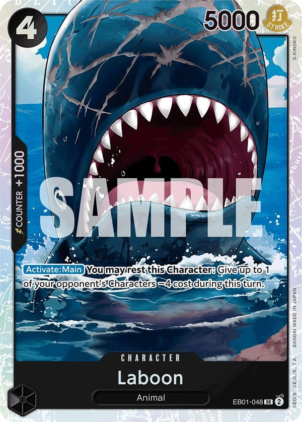Image for Laboon (048) (Extra Booster: Memorial Collection) (EB01-048) - One Piece Card Game