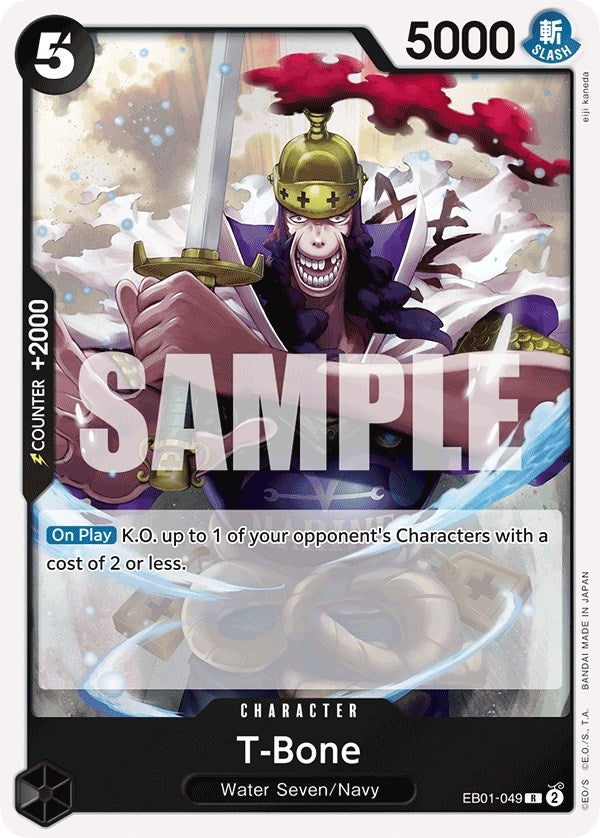 Image for T-Bone (Extra Booster: Memorial Collection) (EB01-049) - One Piece Card Game