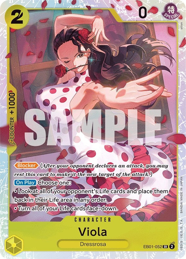 Image for Viola (Extra Booster: Memorial Collection) (EB01-052) - One Piece Card Game