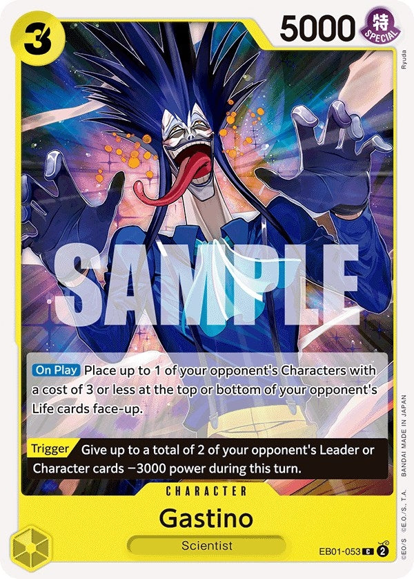 Image for Gastino (Extra Booster: Memorial Collection) (EB01-053) - One Piece Card Game