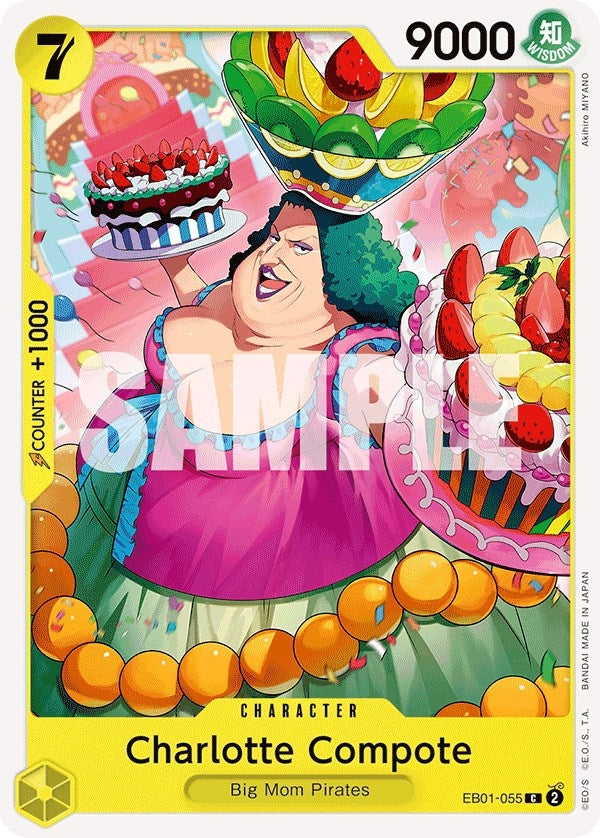 Image for Charlotte Compote (Extra Booster: Memorial Collection) (EB01-055) - One Piece Card Game