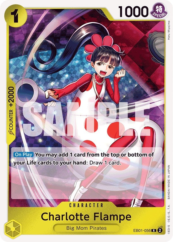 Image for Charlotte Flampe (Extra Booster: Memorial Collection) (EB01-056) - One Piece Card Game