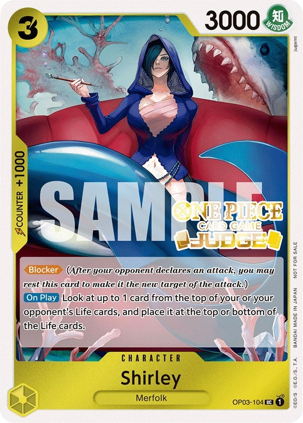 Image for Shirley (Judge Pack Vol. 3) (One Piece Promotion Cards) (OP03-104) - One Piece Card Game