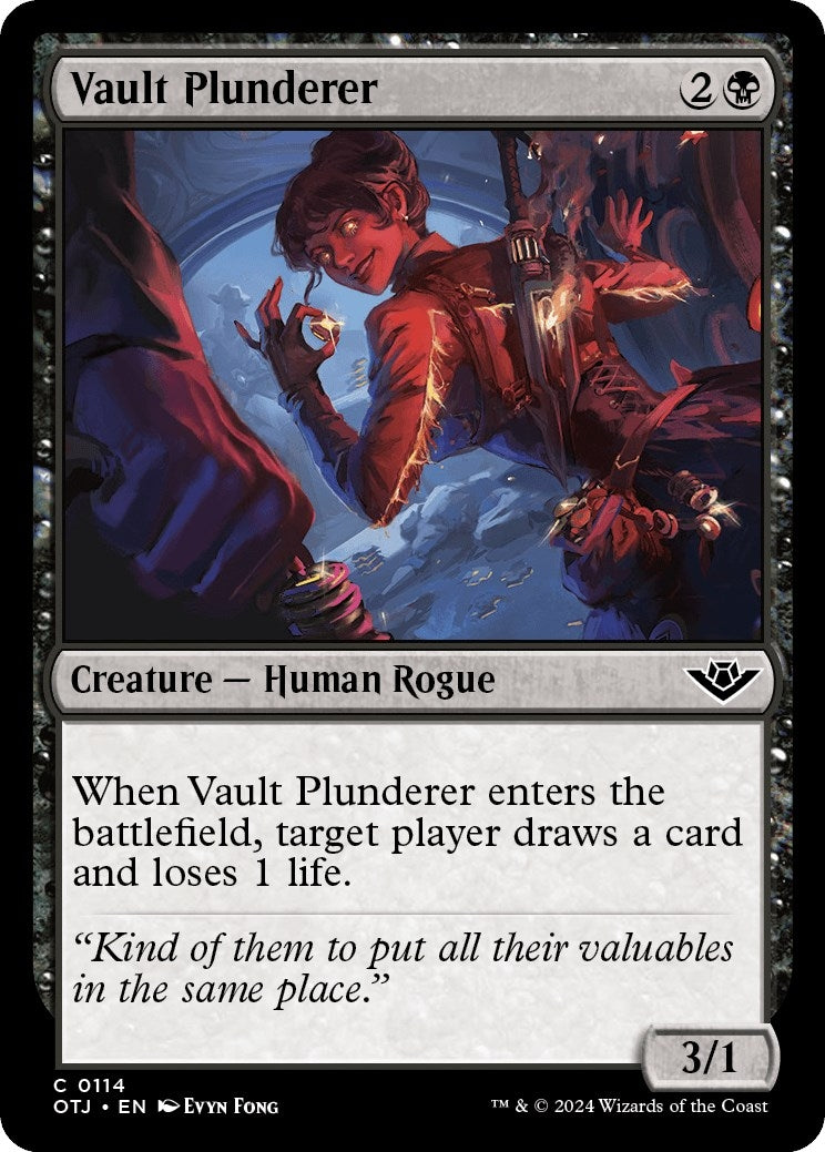 Image for Vault Plunderer (Outlaws of Thunder Junction) (114) - Magic: The Gathering