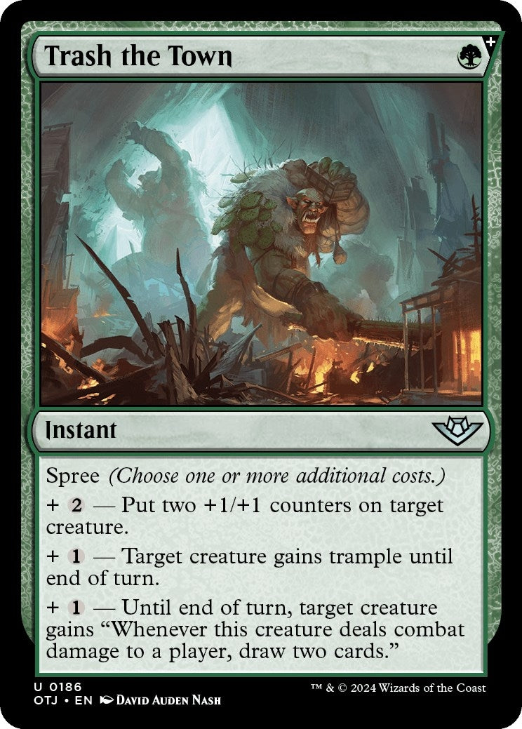 Image for Trash the Town (Outlaws of Thunder Junction) (186) - Magic: The Gathering