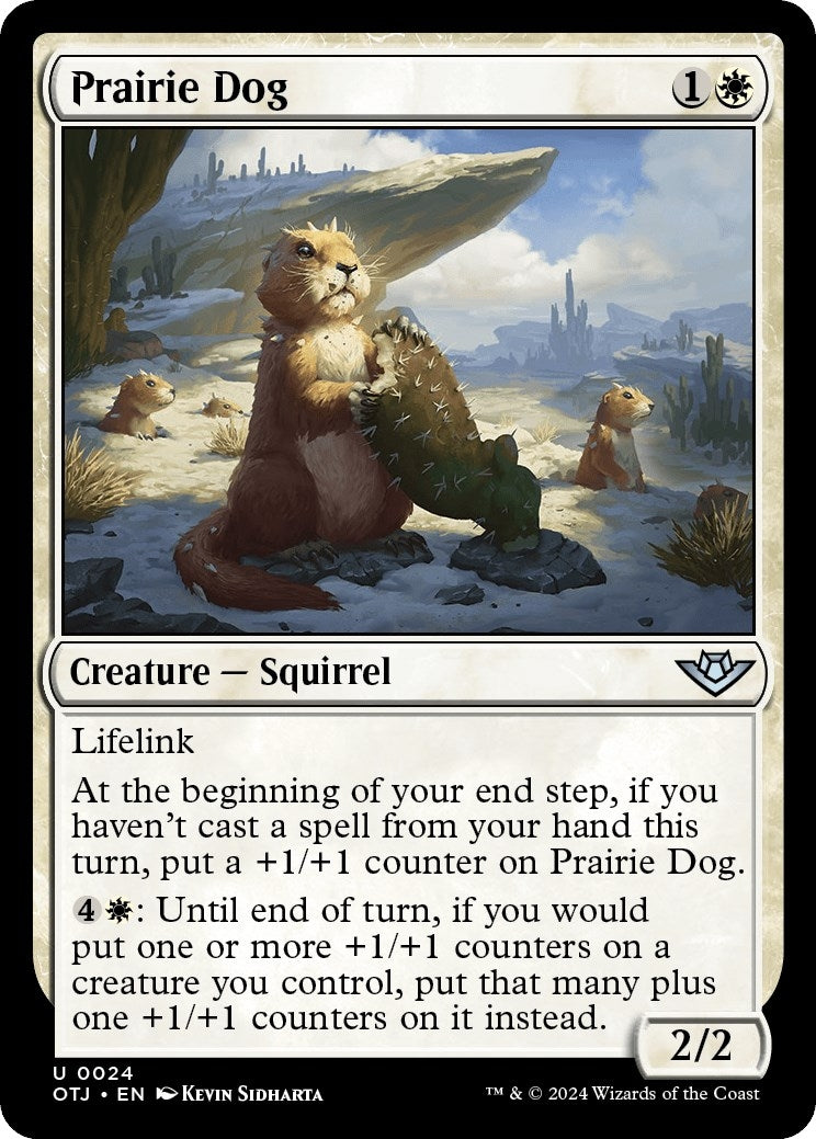 Image for Prairie Dog (Outlaws of Thunder Junction) (24) - Magic: The Gathering