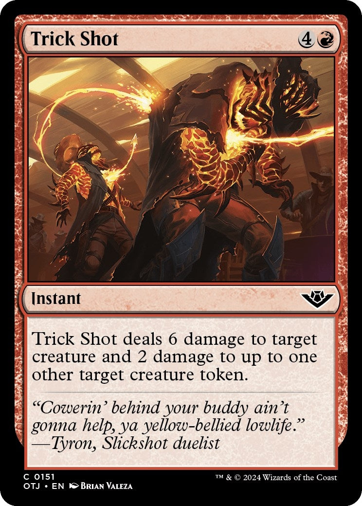 Image for Trick Shot (Outlaws of Thunder Junction) (151) - Magic: The Gathering