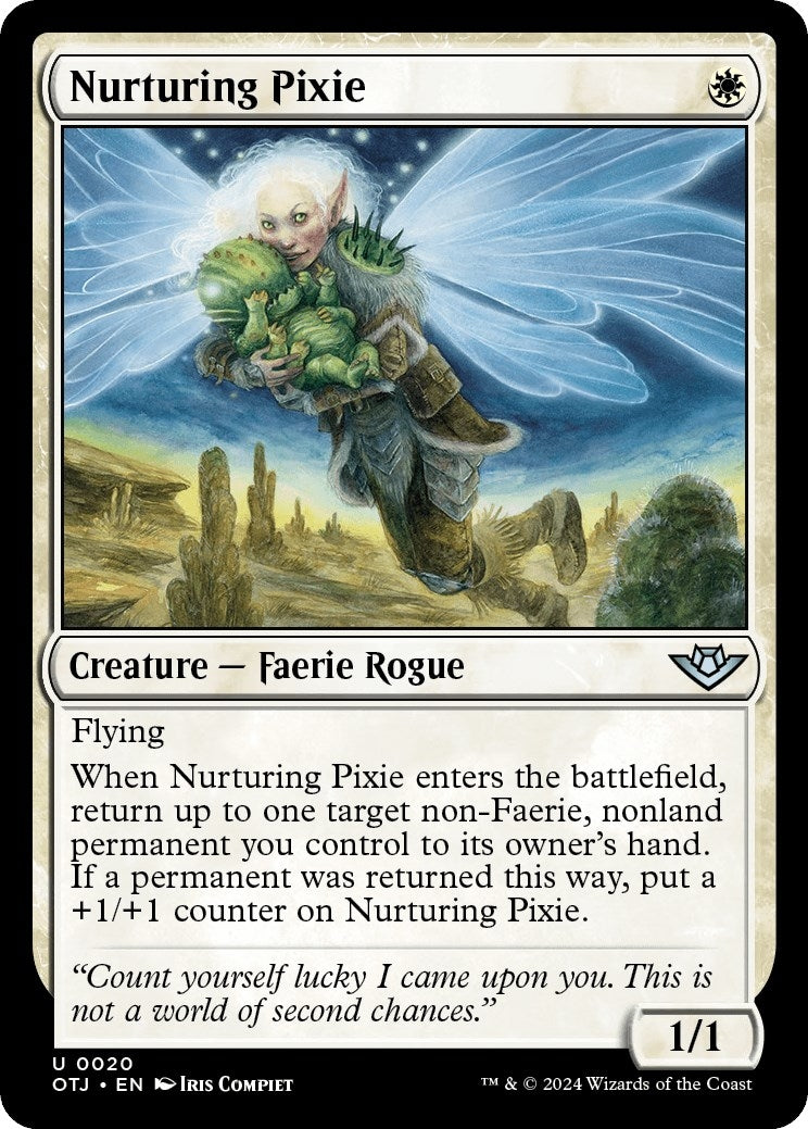 Image for Nurturing Pixie (Outlaws of Thunder Junction) (20) - Magic: The Gathering