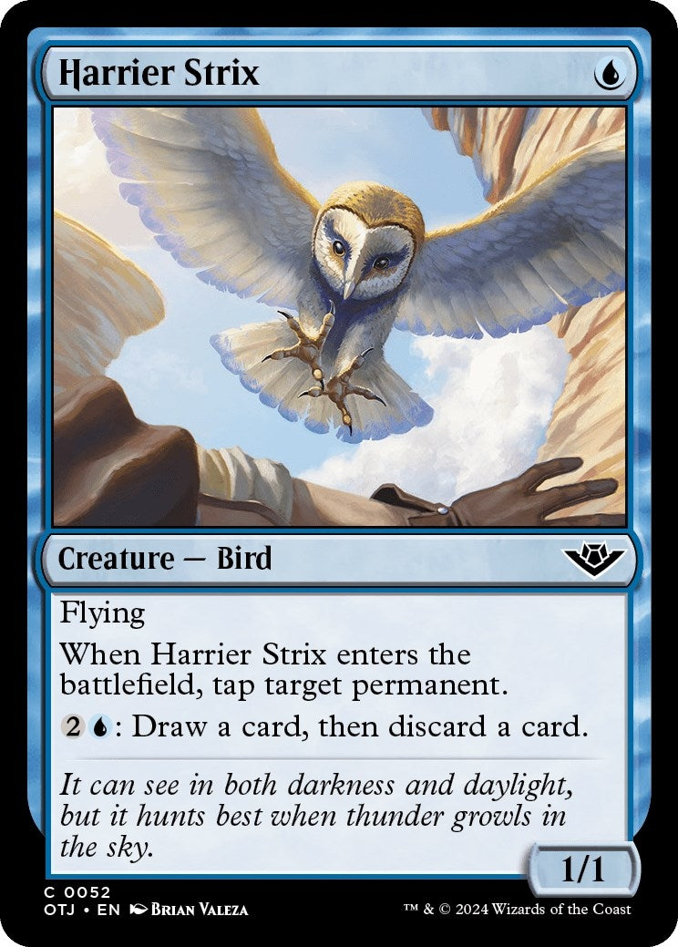 Image for Harrier Strix (Outlaws of Thunder Junction) (52) - Magic: The Gathering