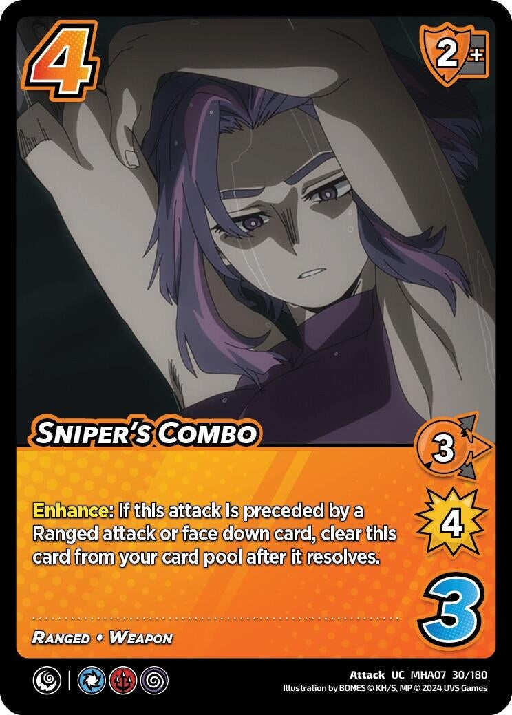Image for Sniper's Combo (UniVersus: My Hero Academia: Girl Power) (30/180) - UniVersus