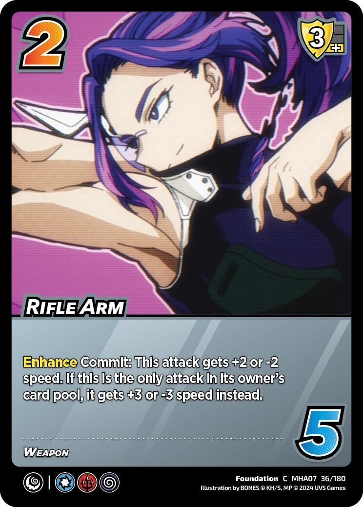 Image for Rifle Arm (UniVersus: My Hero Academia: Girl Power) (36/180) - UniVersus