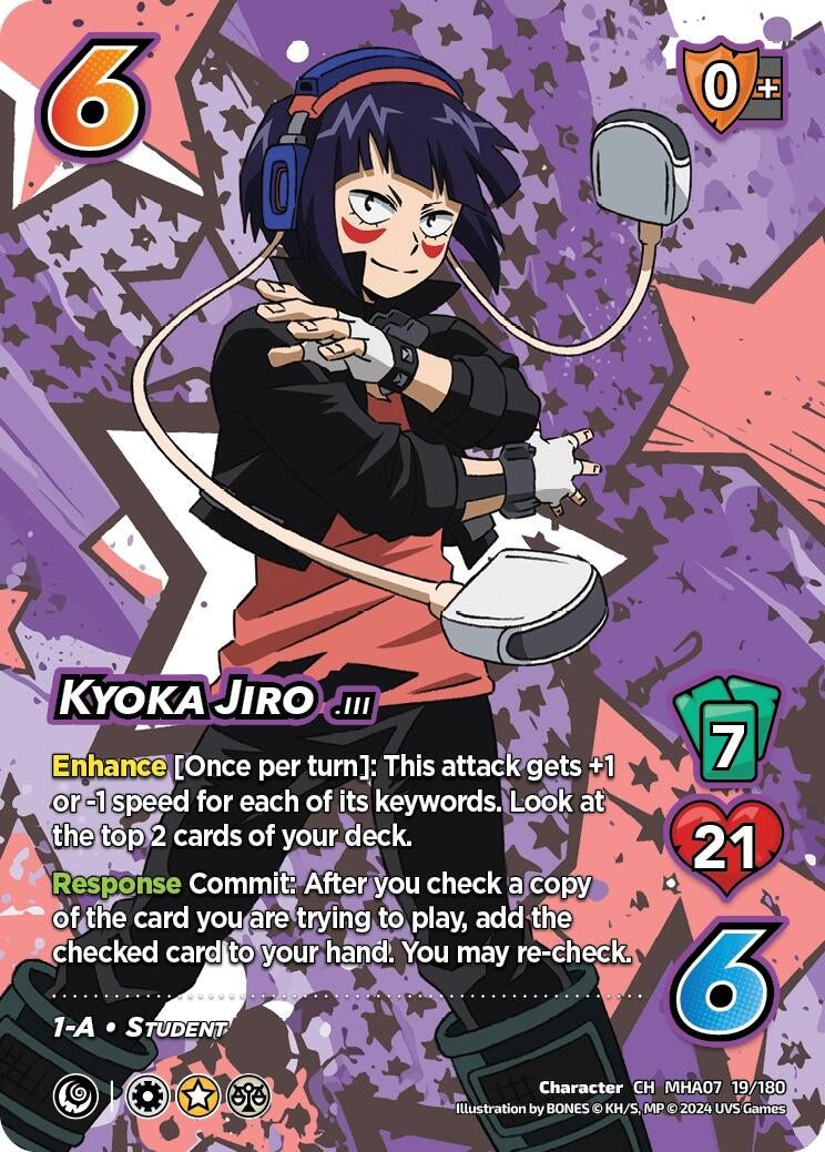 Image for Kyoka Jiro (UniVersus: My Hero Academia: Girl Power) (19/180) - UniVersus