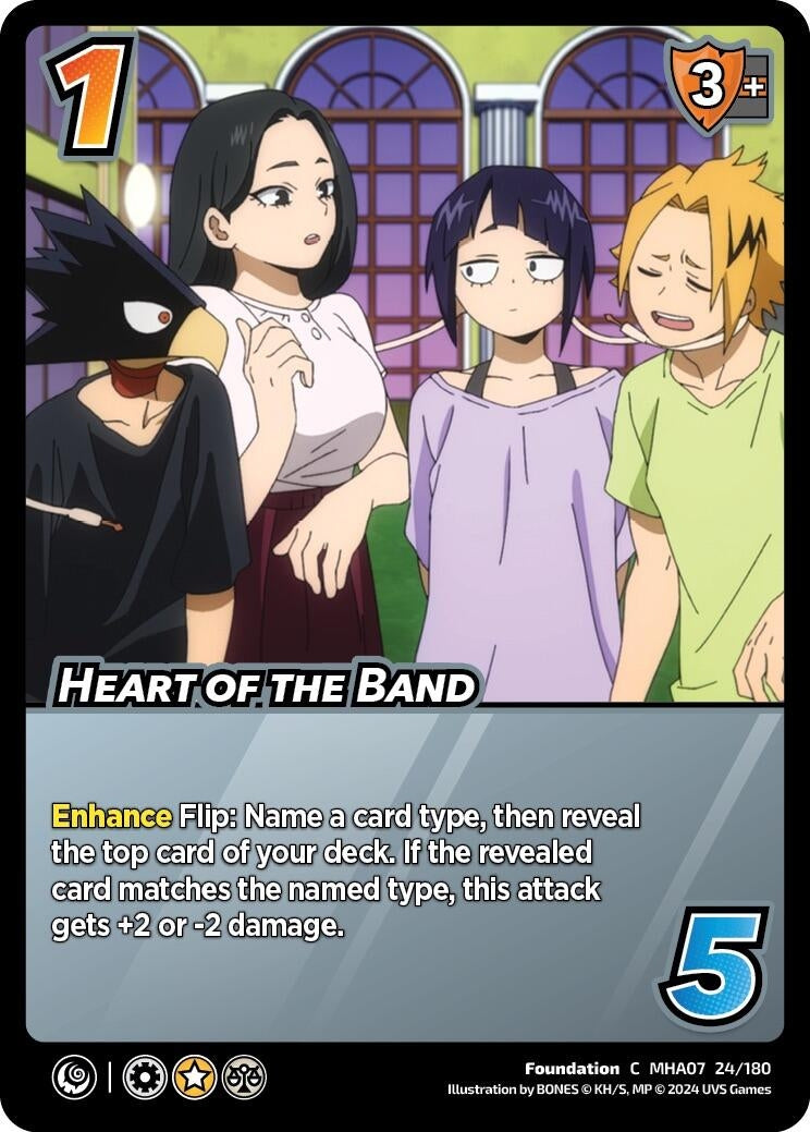 Image for Heart of the Band (UniVersus: My Hero Academia: Girl Power) (24/180) - UniVersus