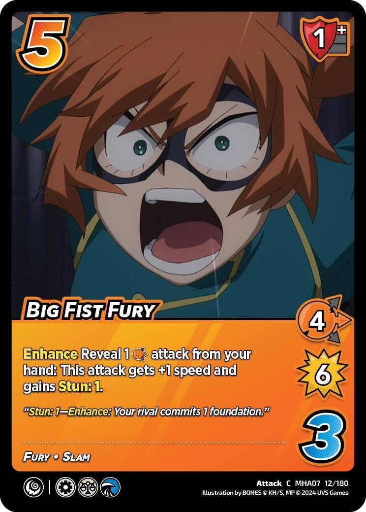 Image for Big Fist Fury (UniVersus: My Hero Academia: Girl Power) (12/180) - UniVersus