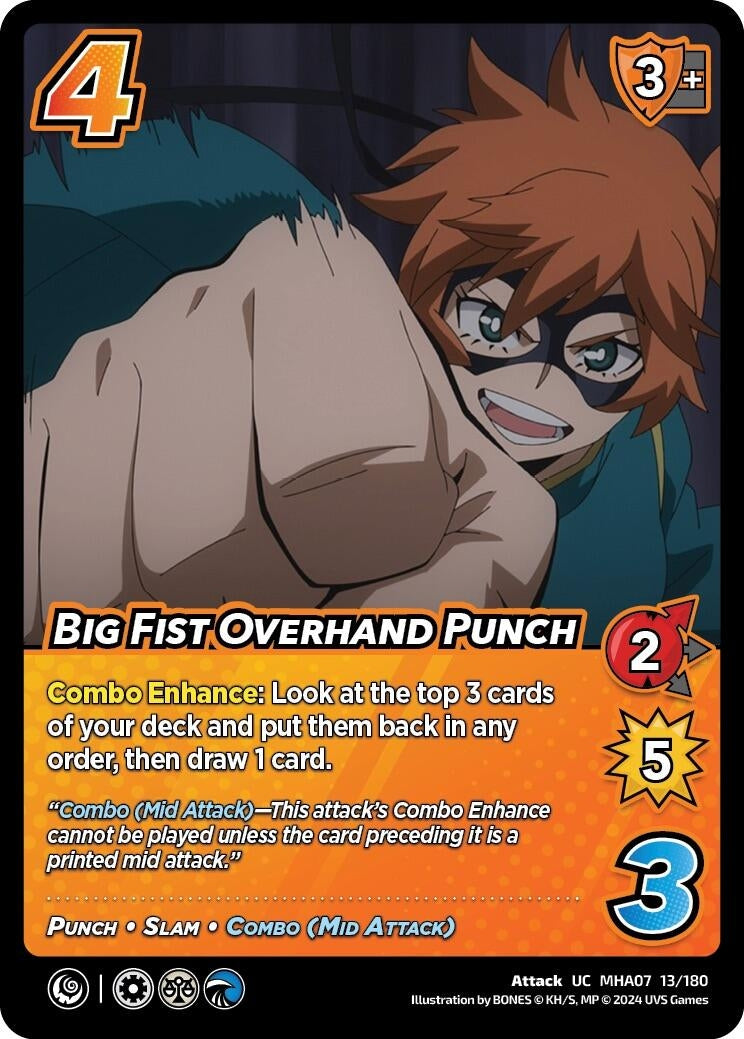 Image for Big Fist Overhand Punch (UniVersus: My Hero Academia: Girl Power) (13/180) - UniVersus