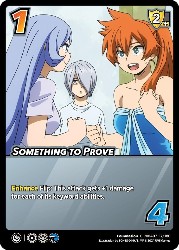 Image for Something to Prove (UniVersus: My Hero Academia: Girl Power) (17/180) - UniVersus