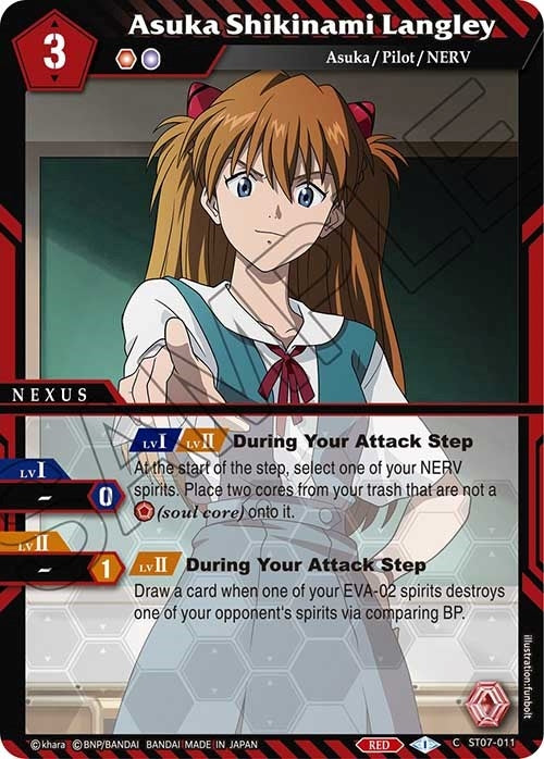 Image for Asuka Shikinami Langley (Starter Deck 07: Destined Assault) (ST07-011) - Battle Spirits Saga