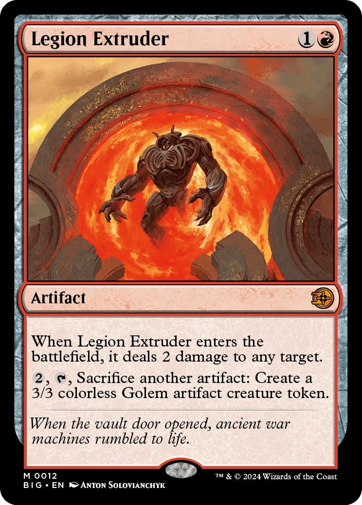 Image for Legion Extruder (Outlaws of Thunder Junction: The Big Score) (12) - Magic: The Gathering