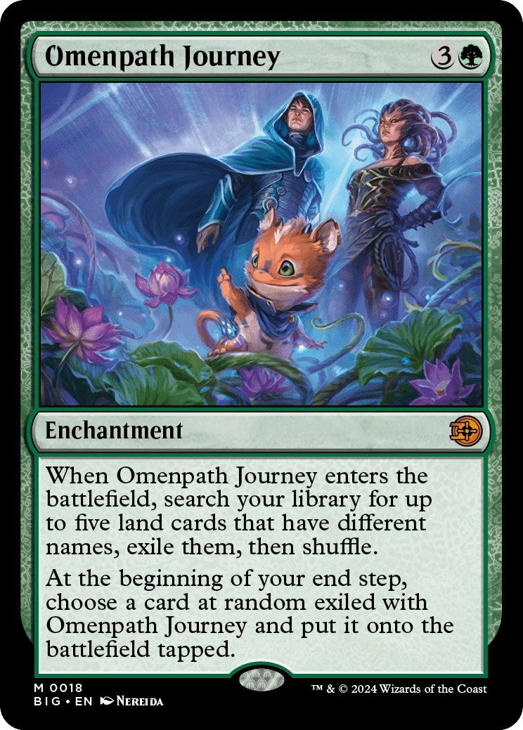 Image for Omenpath Journey (Outlaws of Thunder Junction: The Big Score) (18) - Magic: The Gathering