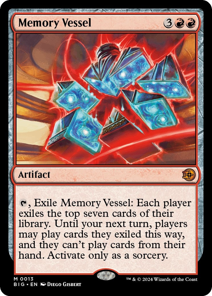 Image for Memory Vessel (Outlaws of Thunder Junction: The Big Score) (13) - Magic: The Gathering
