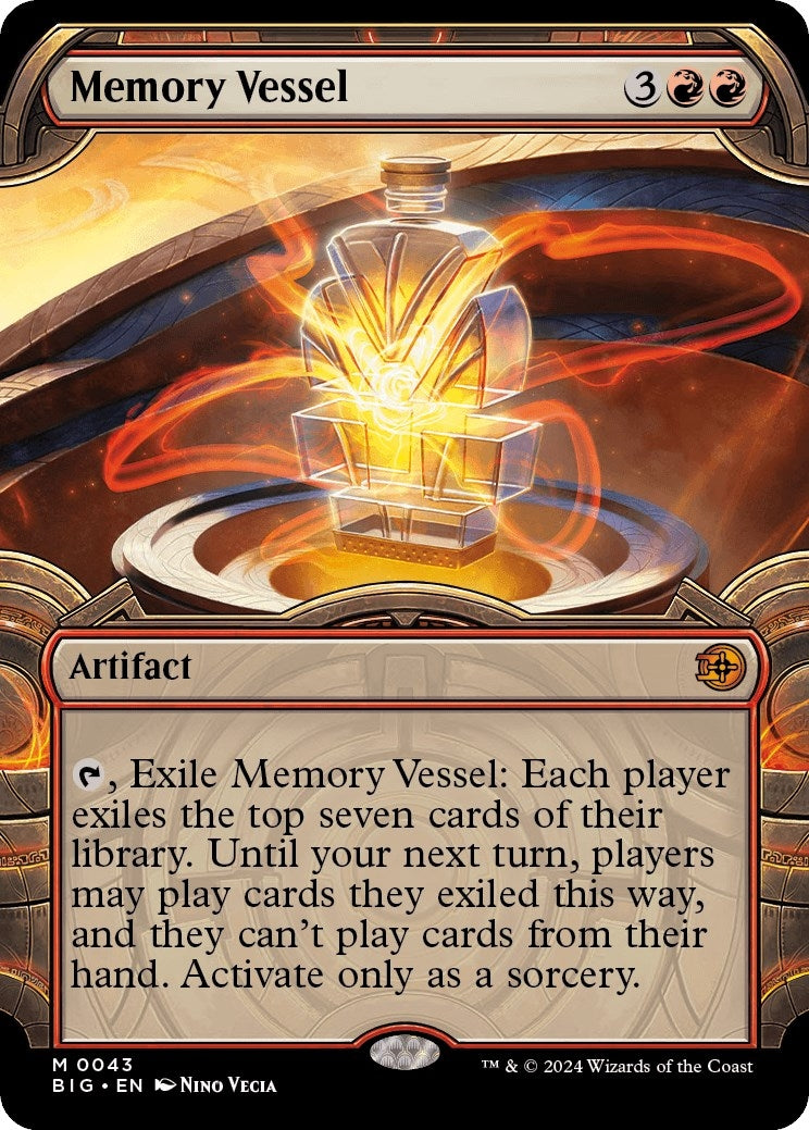 Image for Memory Vessel (Showcase) (Outlaws of Thunder Junction: The Big Score) (43) - Magic: The Gathering