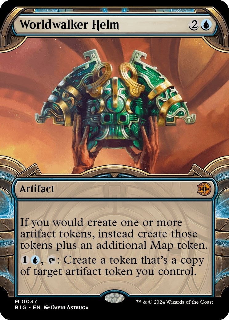 Image for Worldwalker Helm (Showcase) (Outlaws of Thunder Junction: The Big Score) (37) - Magic: The Gathering