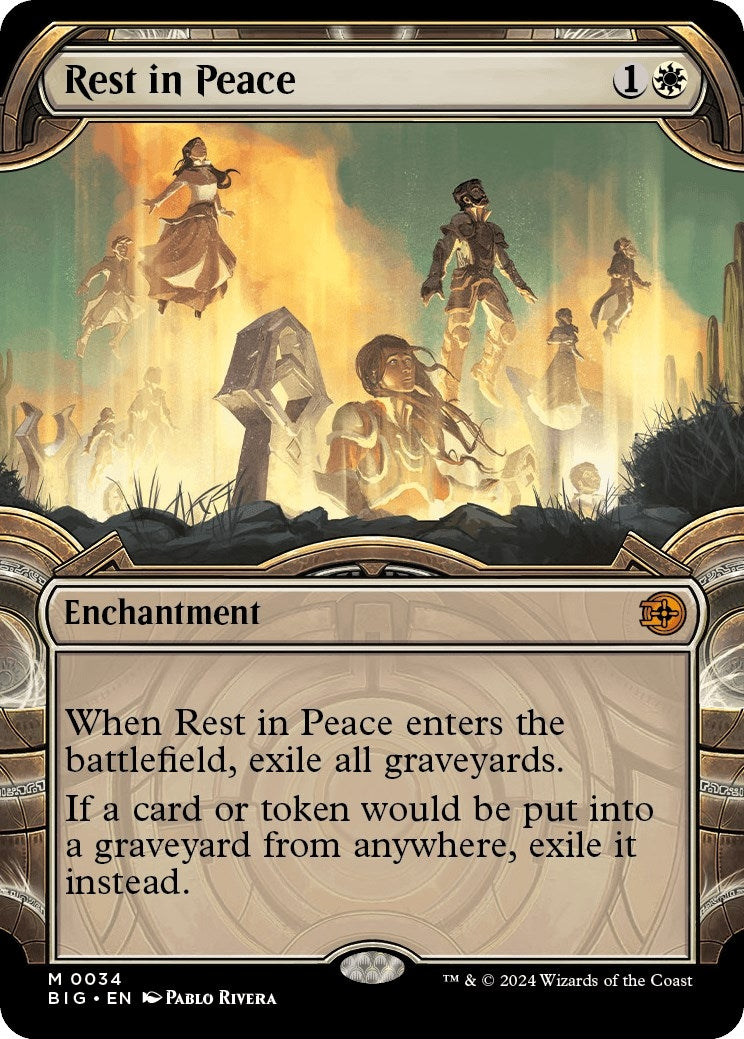 Image for Rest in Peace (Showcase) (Outlaws of Thunder Junction: The Big Score) (34) - Magic: The Gathering