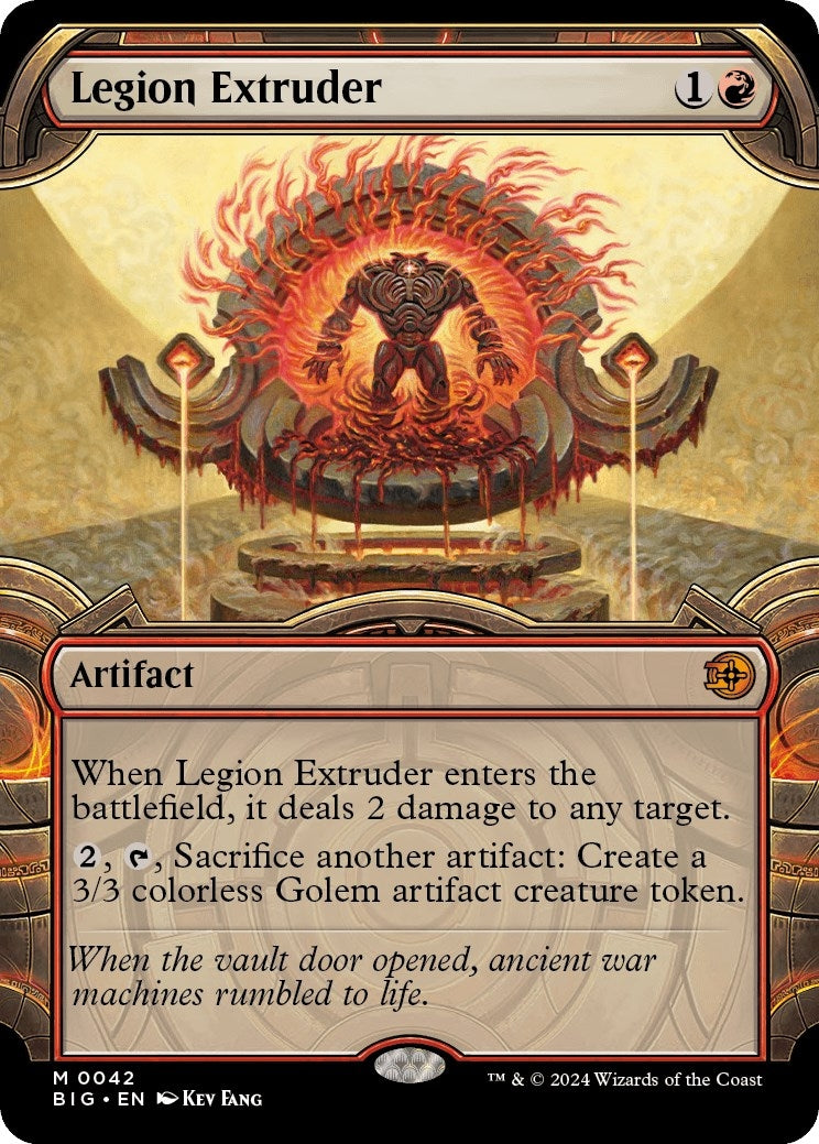 Image for Legion Extruder (Showcase) (Outlaws of Thunder Junction: The Big Score) (42) - Magic: The Gathering